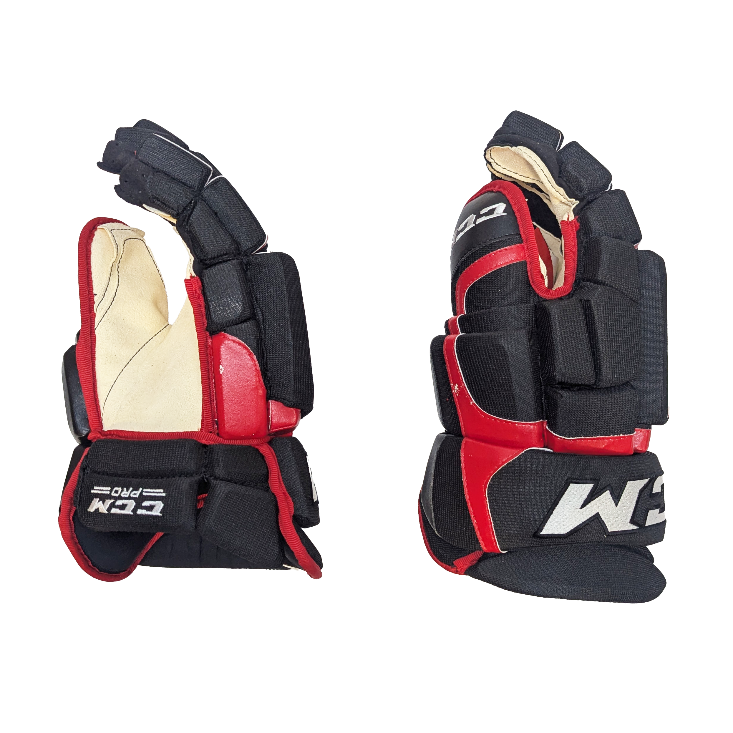 CCM HGCLPP - Gant NHL Pro Stock - Blackhawks de Chicago (noir/rouge)